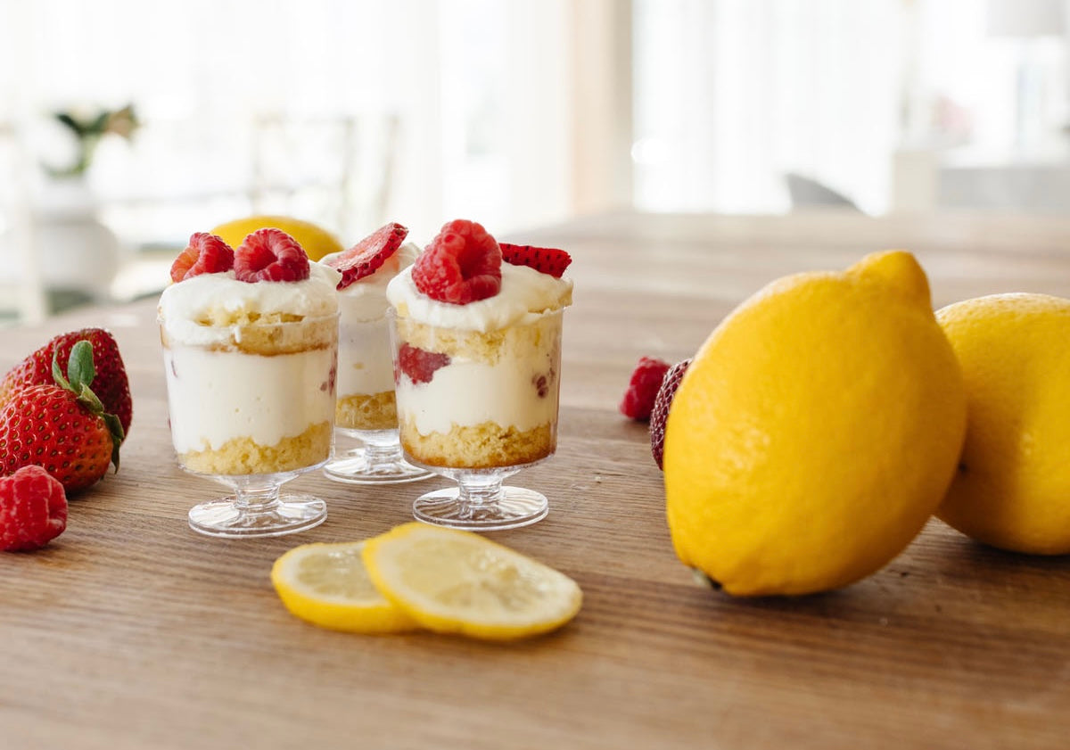 The Cutest Mini Berry Trifle Cups