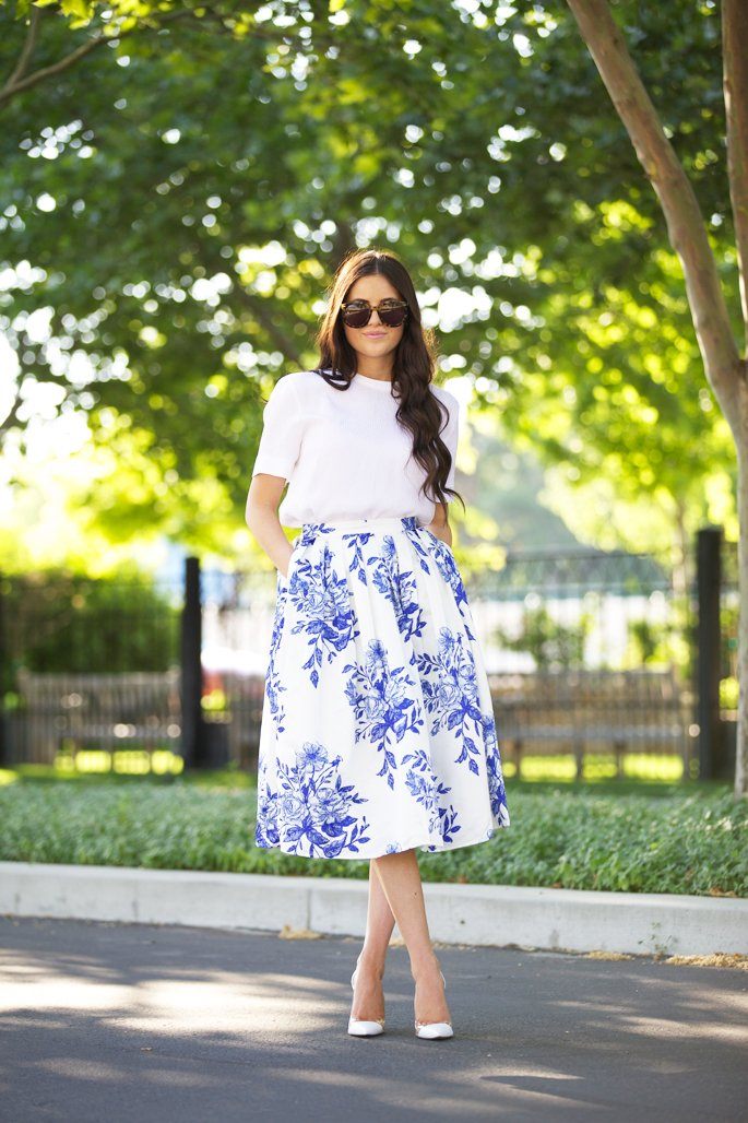 Blue Floral…