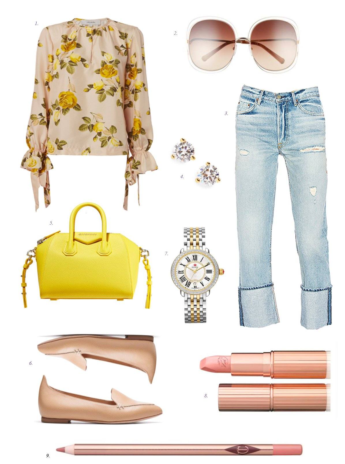 Inspiration Wednesday: Pop of Yellow...