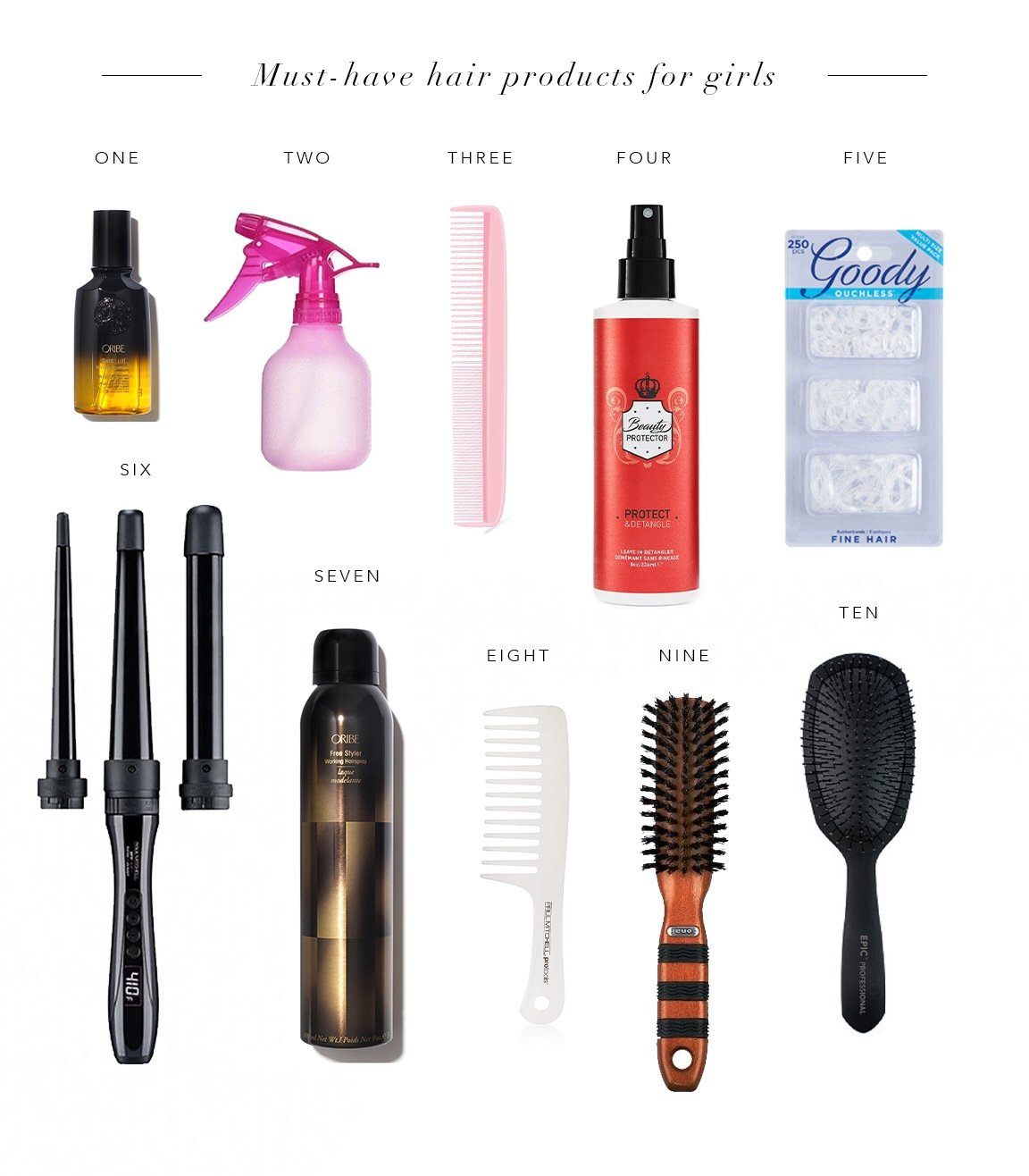 Must-have hair products for girls...