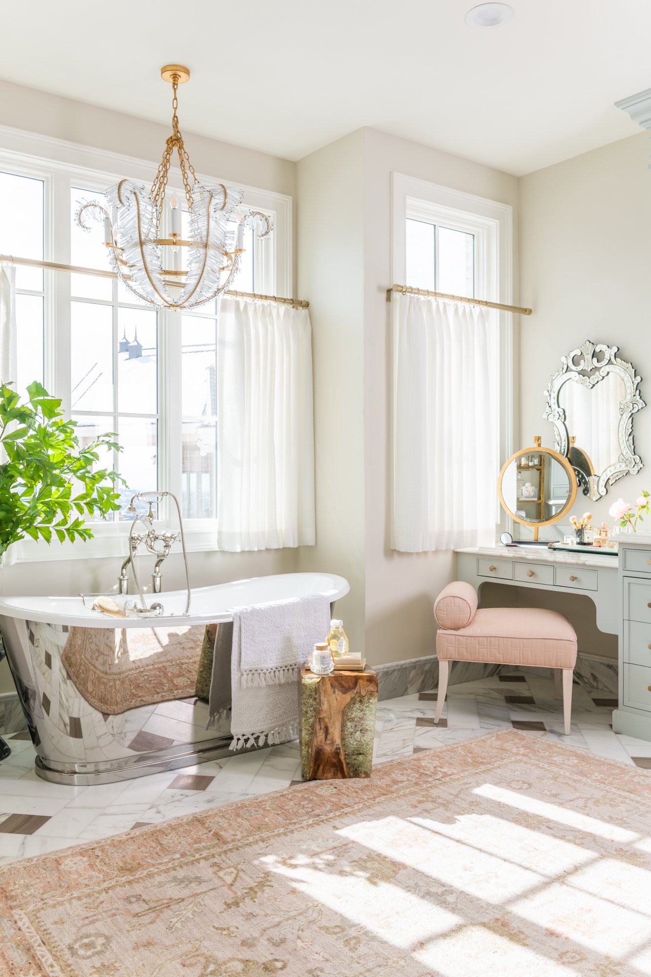 Step inside our Master Bathroom...