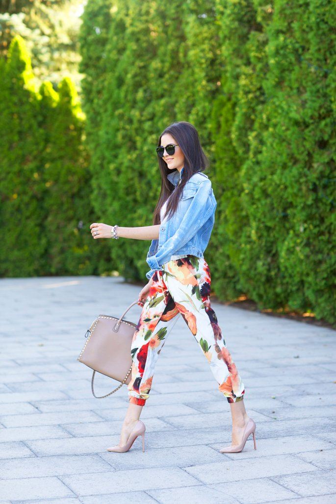 Summer Floral Pants...