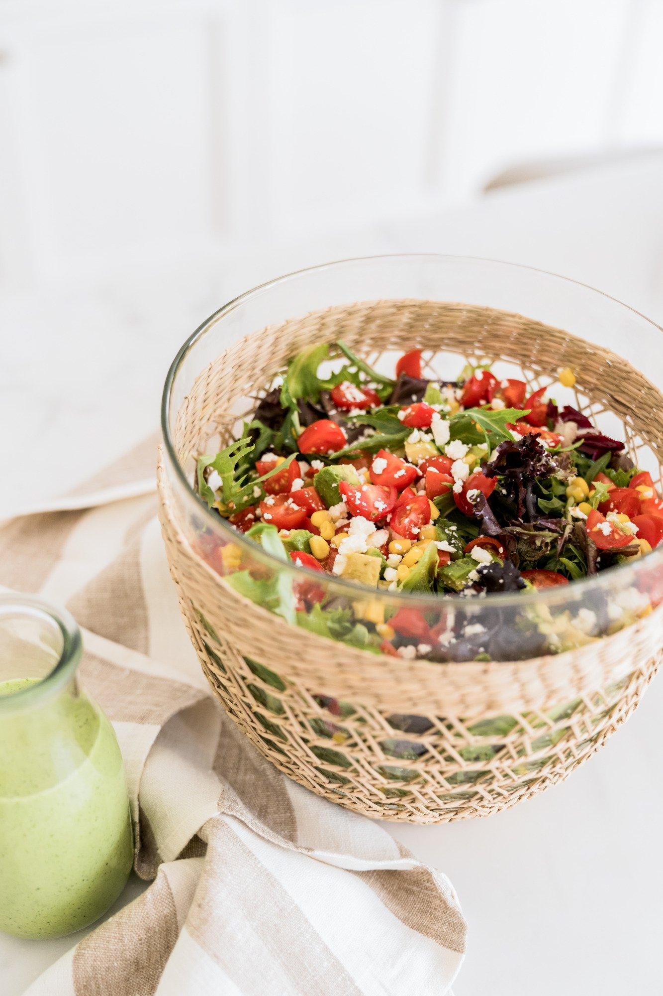 Summer Salad & Dressing...